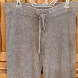 Barefoot dreams Cozychic Lite grey lounge pants